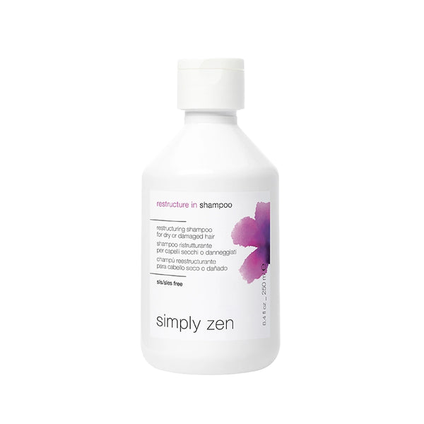 Sampon restructurant pentru par uscat sau deteriorat Simply Zen 250 ml