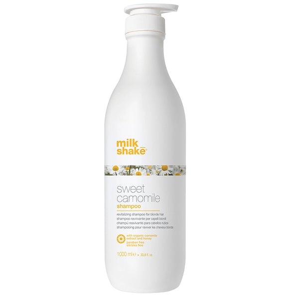 MilkShake Sweet Camomile Sampon 1000ml - Sampon Pentru Par Blond