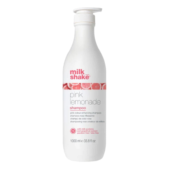 Sampon Pink Lemonade cu pigment pentru crearea tonurilor roz Milk Shake 1000ml