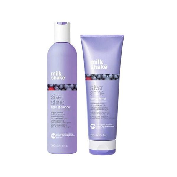 Sampon Silver Shine Light Shampoo, 300 ml + Balsam Silver Shine Conditioner, 250 ml