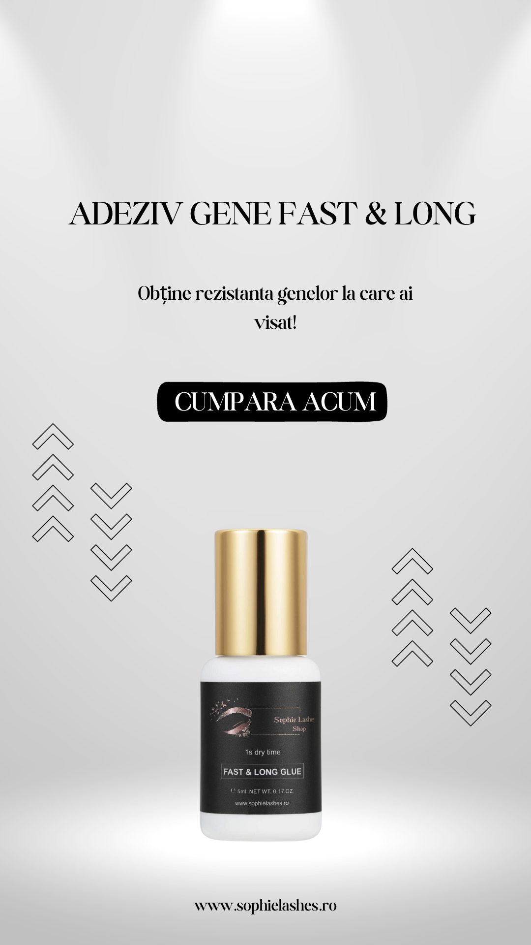 Adeziv Extensii Gene Fast & Long - Sophie Lashes Shop