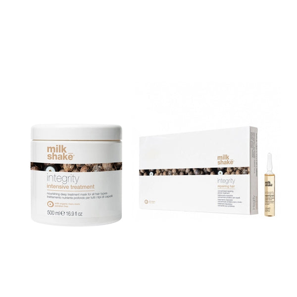 Pachet Hidratare Integrity System - Masca 500ml, Fiole 8x12ml Milk - Sophie Lashes Shop