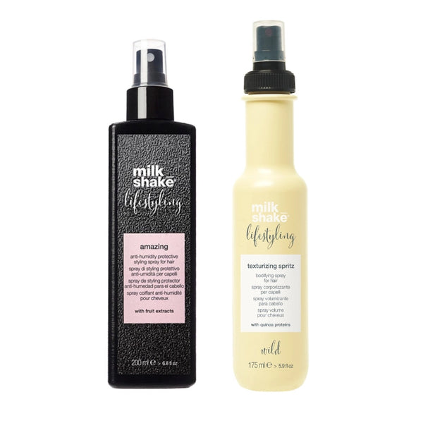 Pachet styling - Amazing 200 ml, TEXTURIZING SPRITZ 175ml Milk Shake - Sophie Lashes Shop