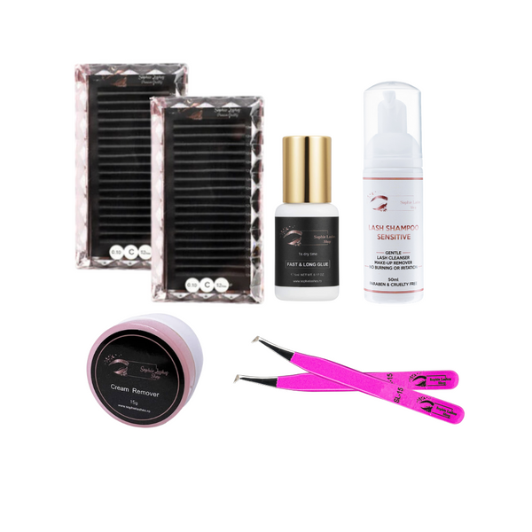 Kit Start Extensii Gene - Sophie Lashes Shop