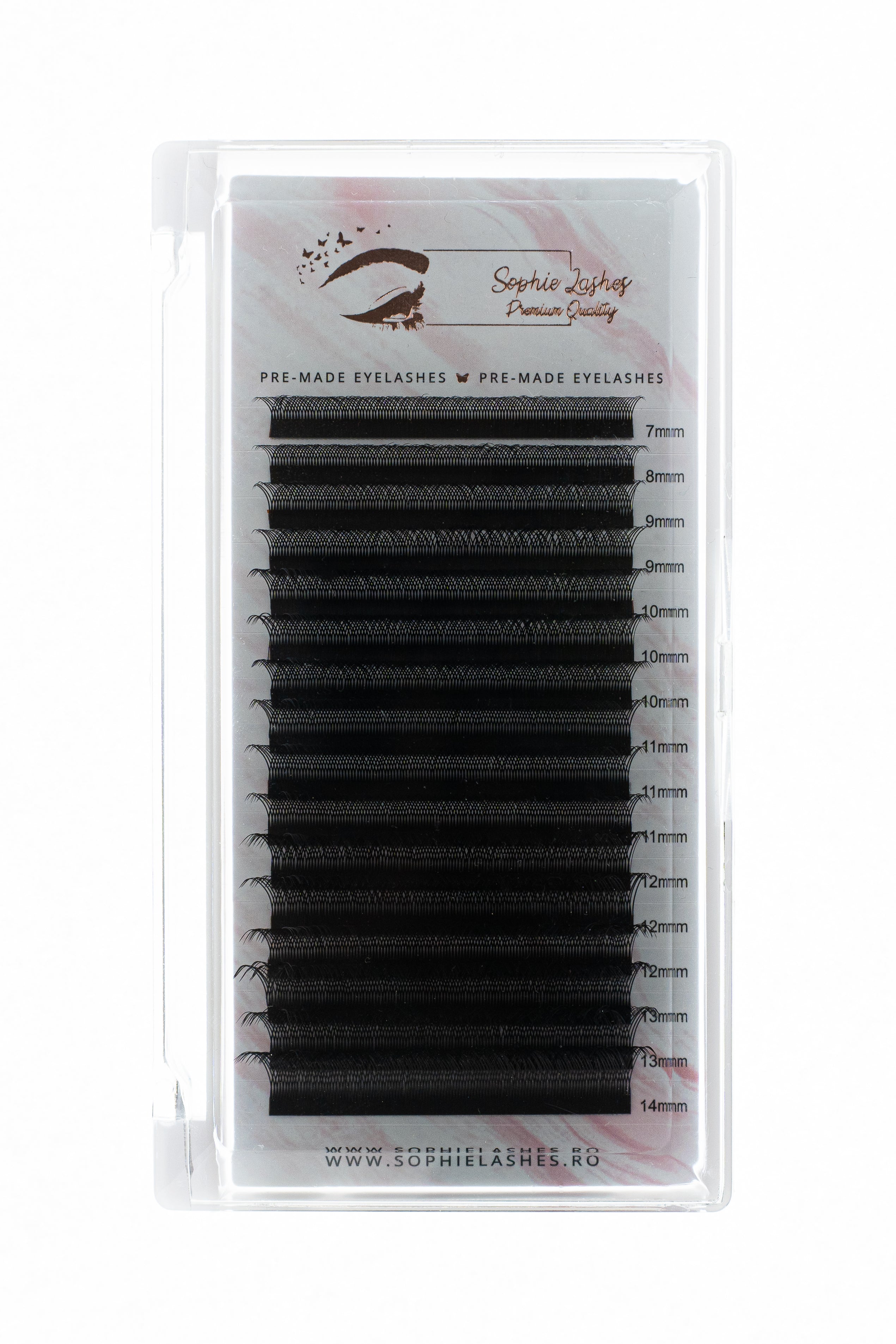 Extensii Gene Pre-Made W - Sophie Lashes Shop