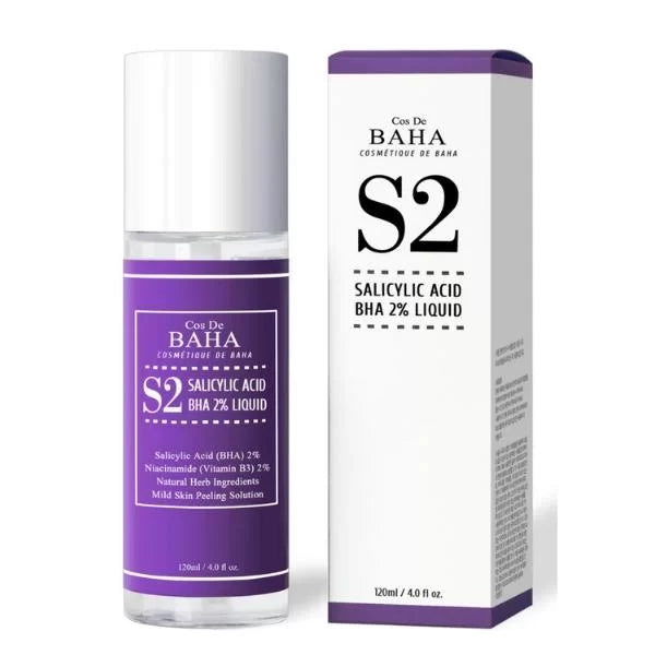 Cos de Baha, Salicylic Acid Serum 2%, 120ml, S2 - Sophie Lashes Shop