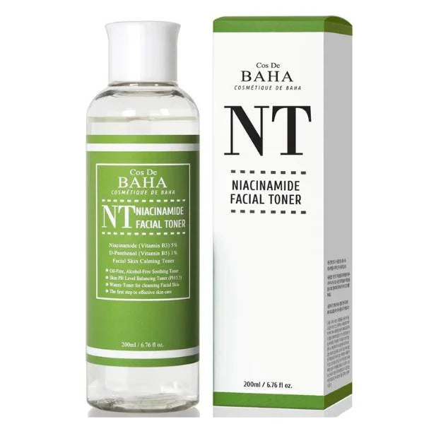 Cos de Baha, Toner cu Niacinamide 5%, 200ml, NT - Sophie Lashes Shop