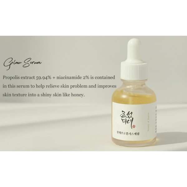 Beauty of Joseon Glow Serum, 30 ml, Ser cu Propolis+Niacinamide - Sophie Lashes Shop