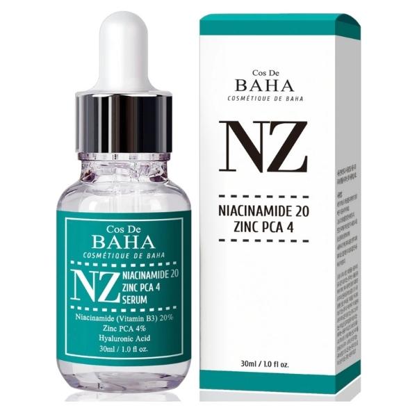 Cos de Baha, Ser cu Niacinamide 20% si Zinc 4%, 30ml, NZ - Sophie Lashes Shop