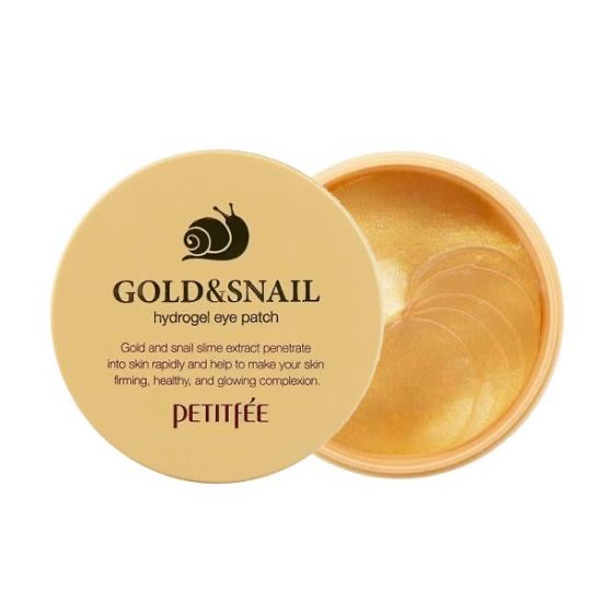 Petitfee Gold and Snail Eye Patch, 60 buc - Sophie Lashes Shop